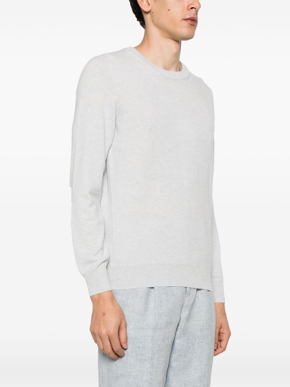 Cashmere crewneck sweater