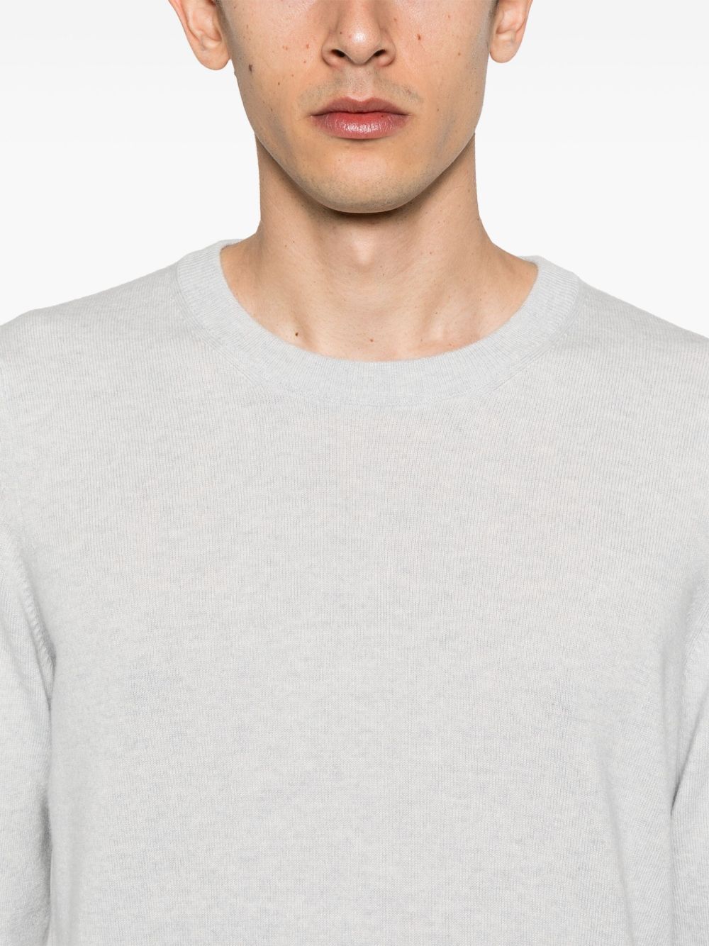 Cashmere crewneck sweater