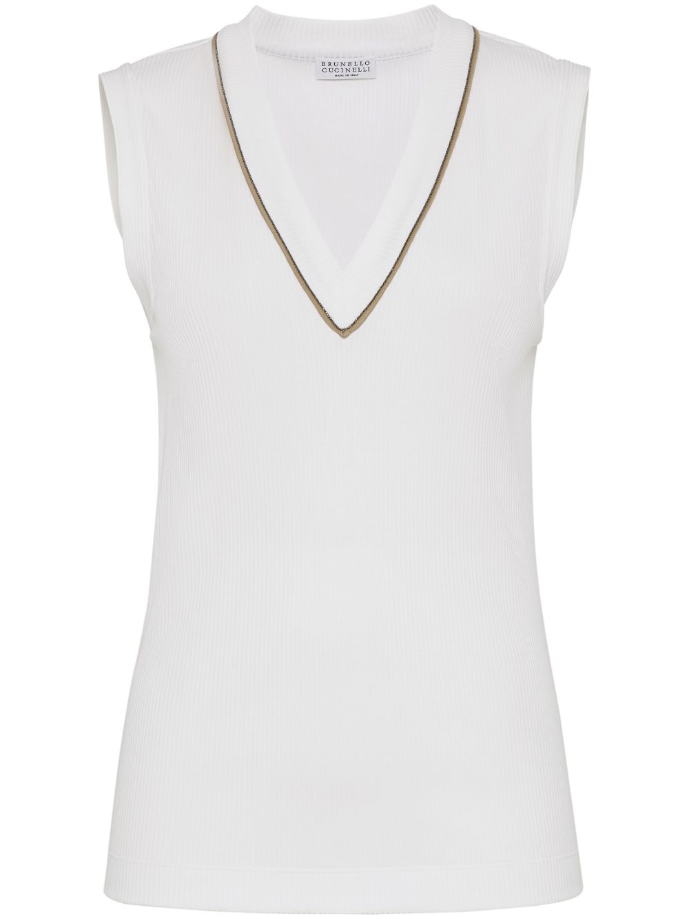 Cotton v-necked top