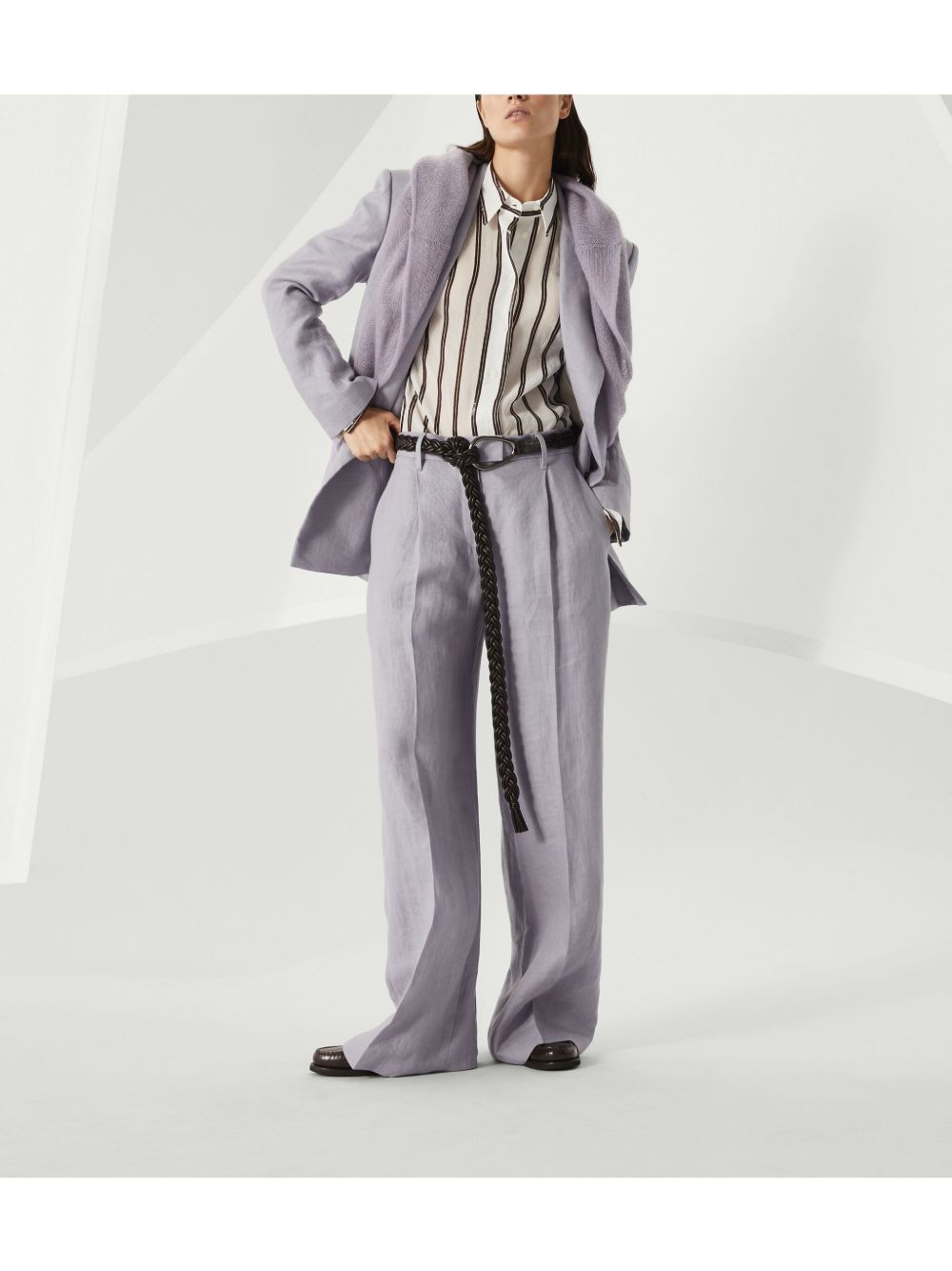 Striped cotton shirt