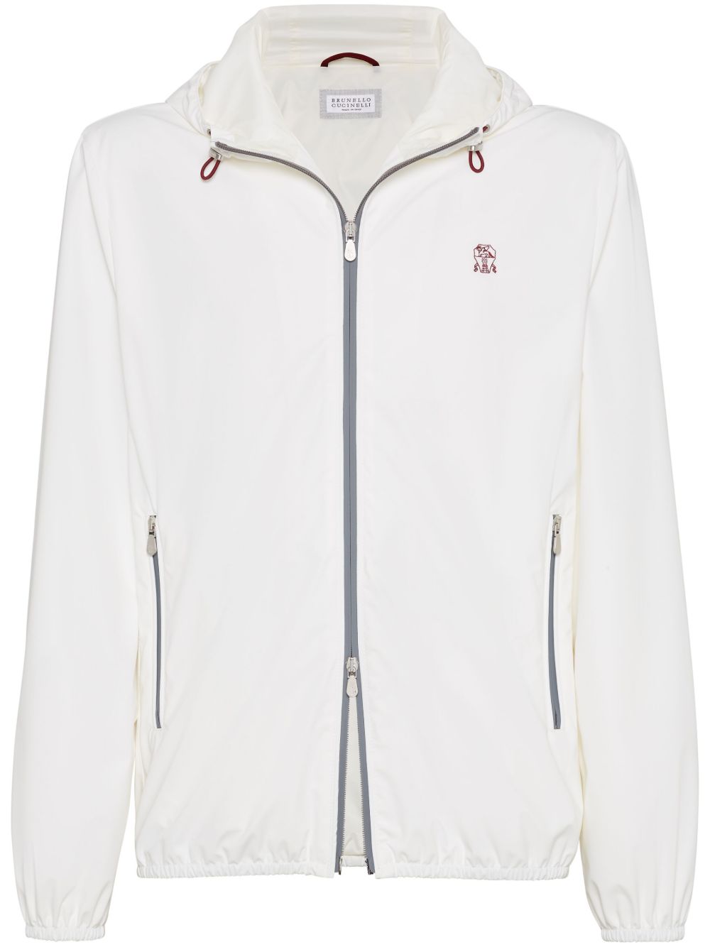 Nylon blouson jacket