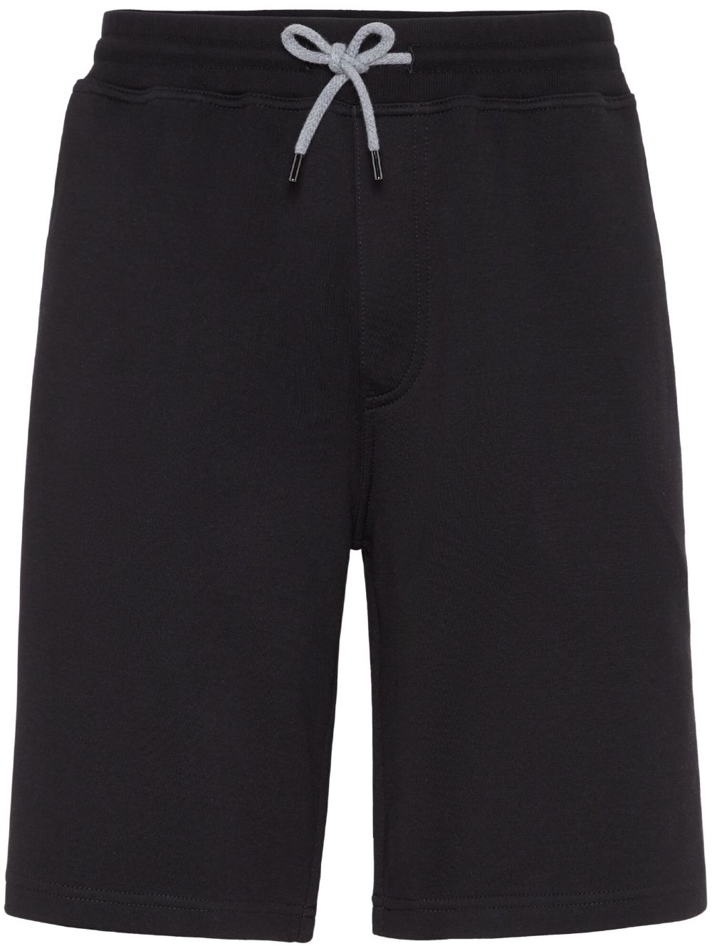 Cotton blend bermuda shorts