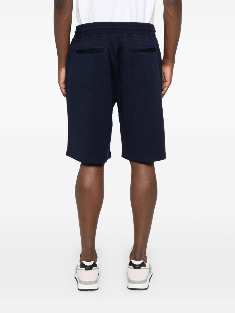 Cotton blend bermuda shorts