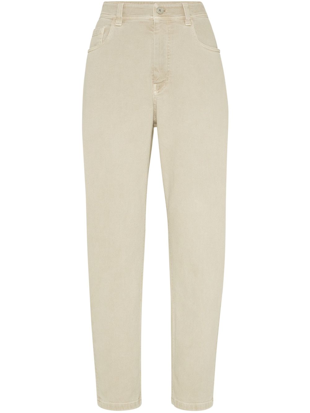 Denim baggy trousers