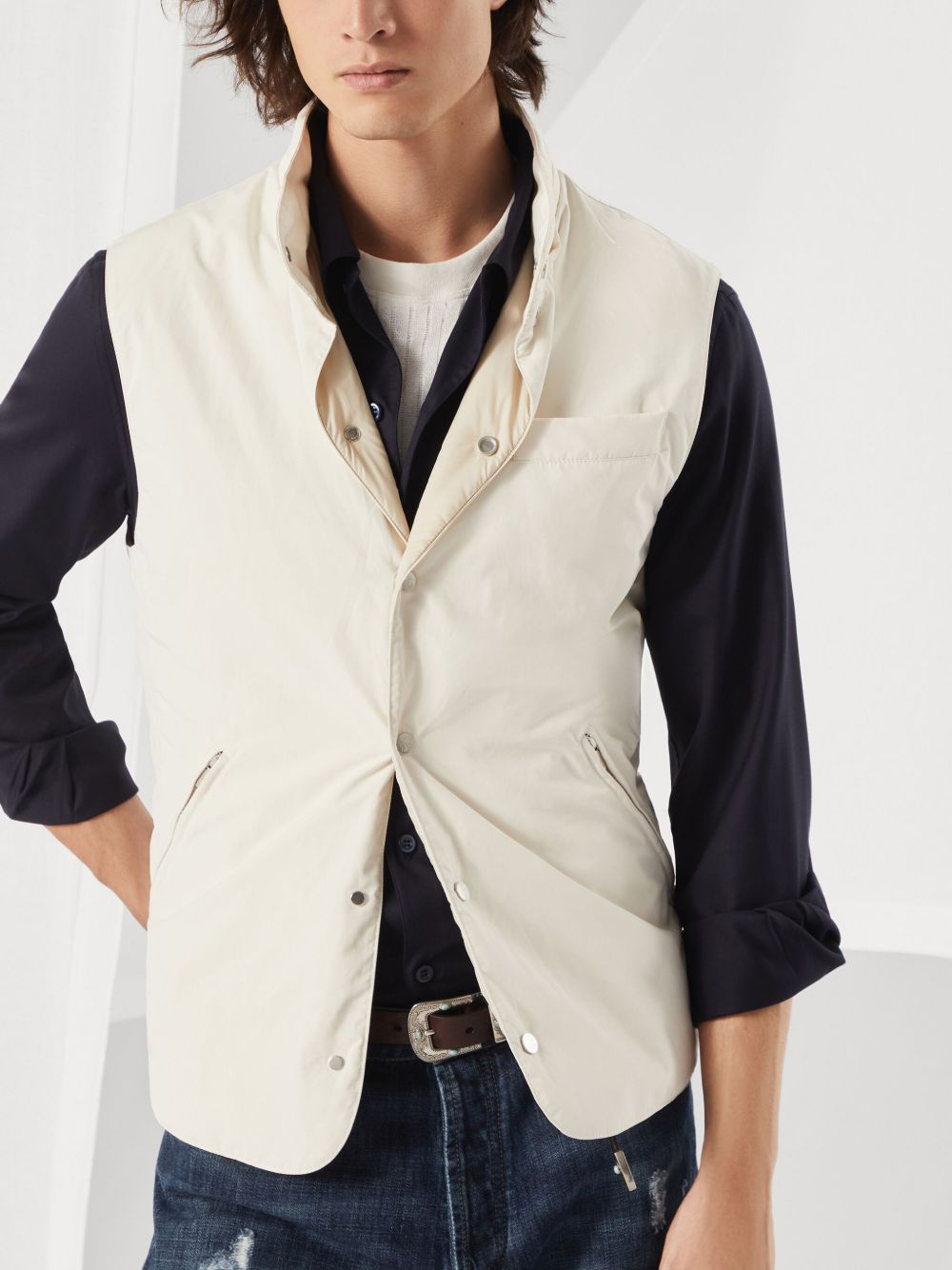 Nylon padded vest