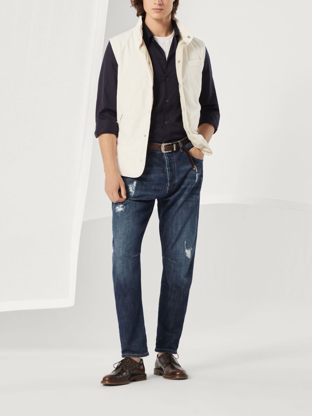 Nylon padded vest
