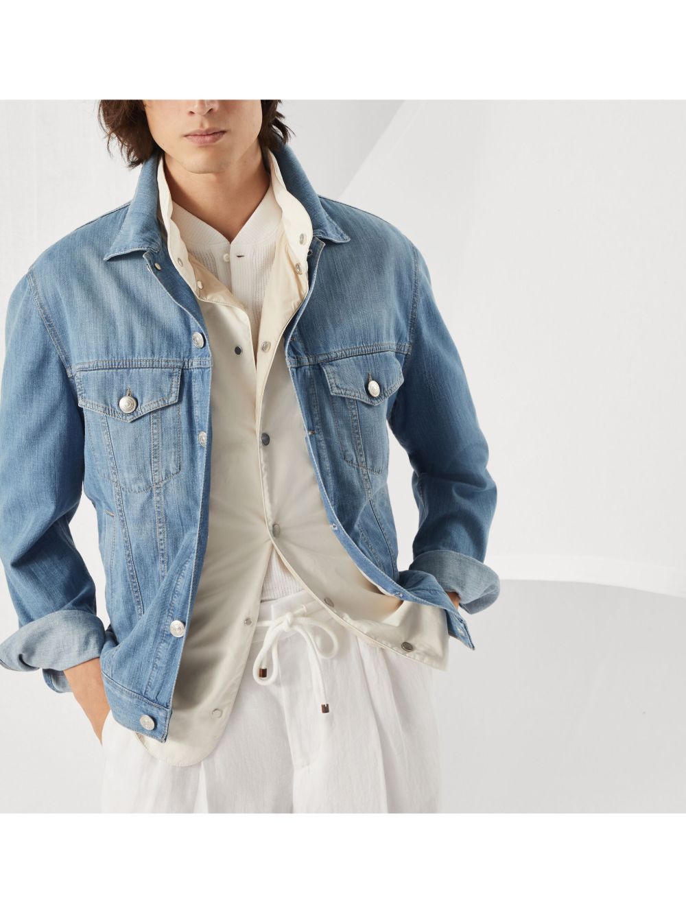 Denim cotton jacket