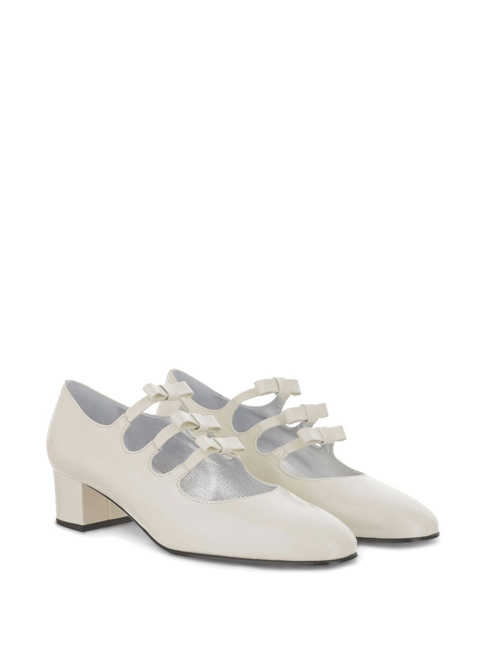 Kinette leather mary jane pumps