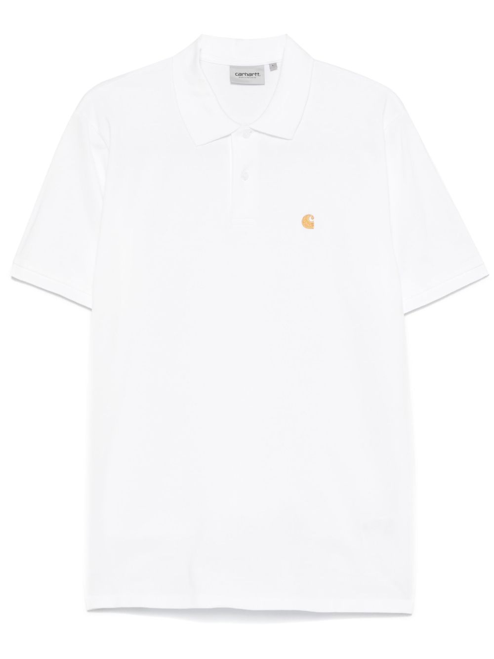 Logo cotton polo shirt
