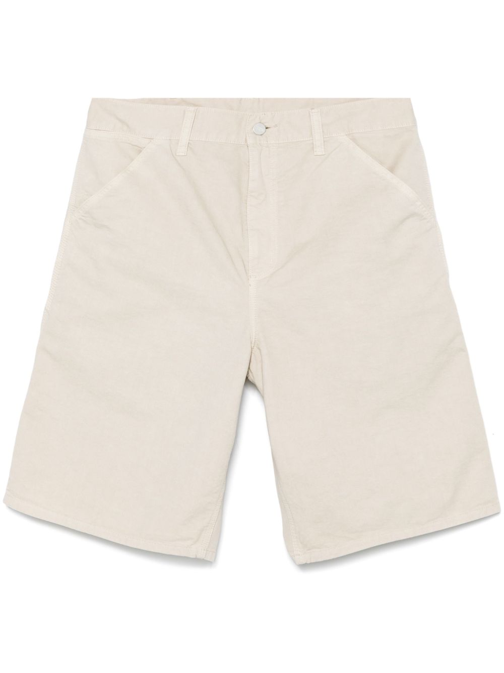 Single knee cotton shorts