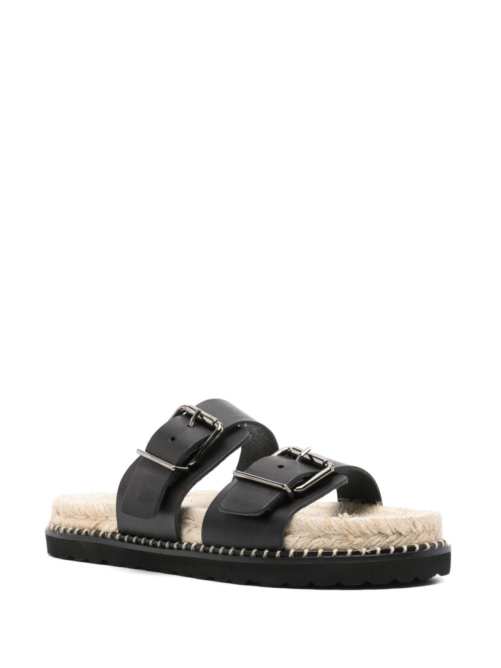 Ter leather flat sandals