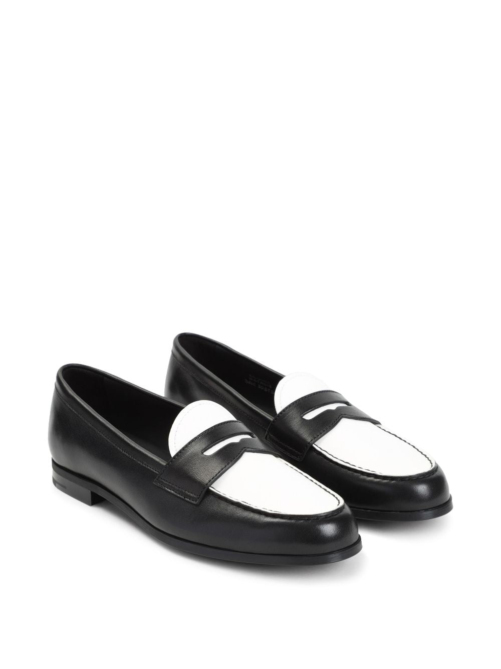 Leather loafers