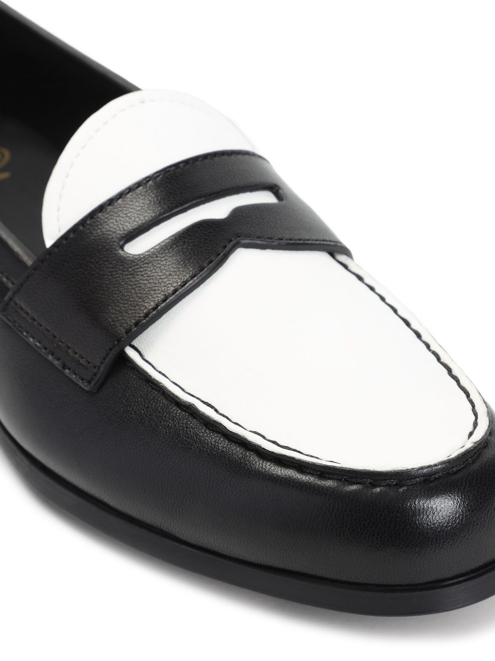 Leather loafers