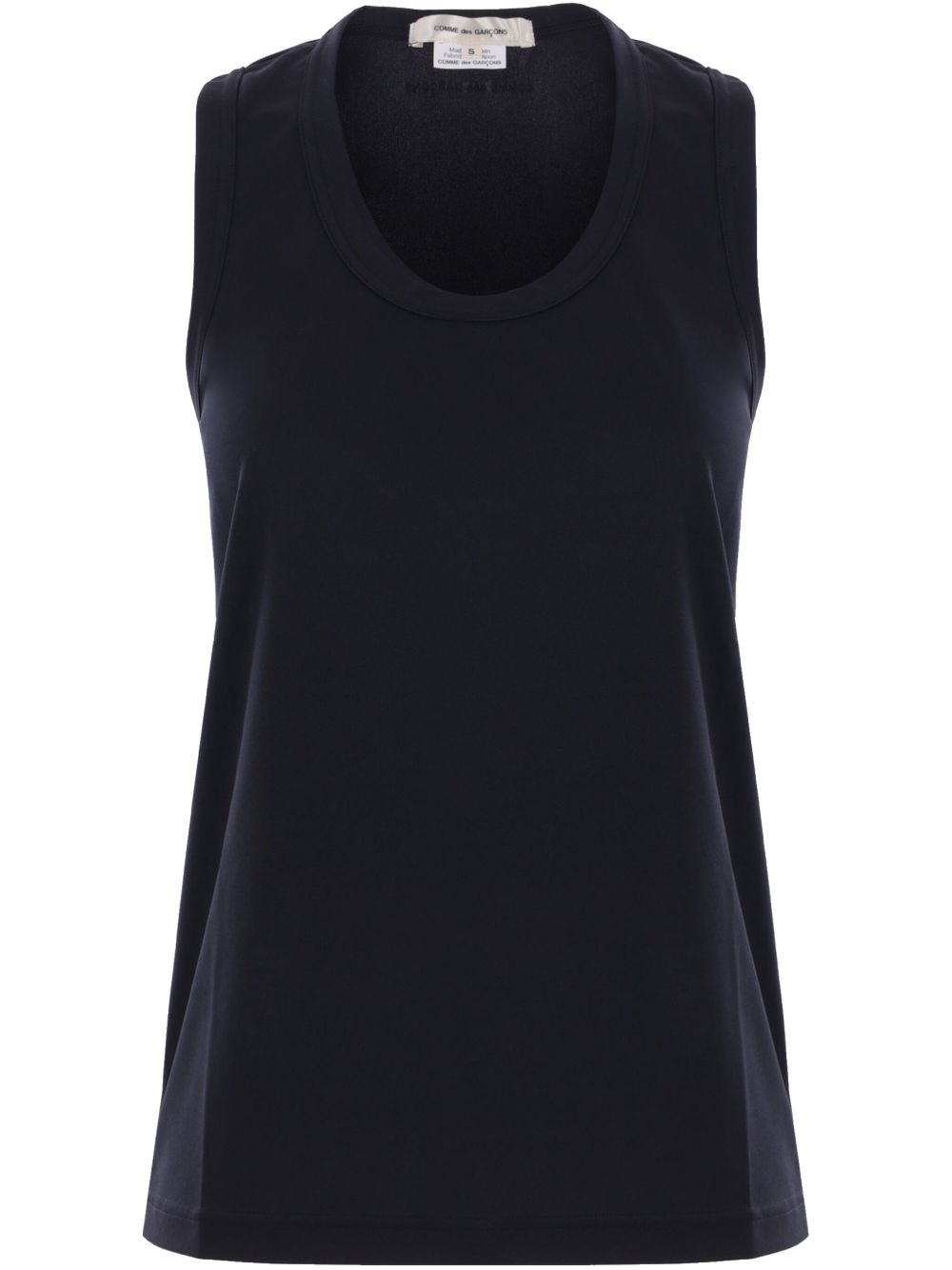 Logo jersey tank top