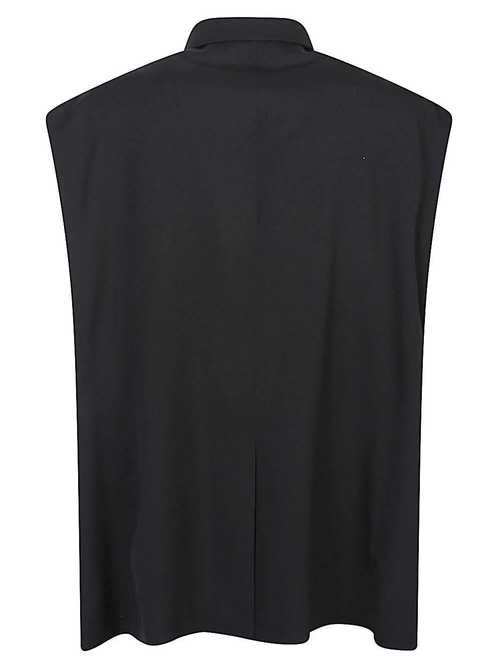 Wool sleeveless jacket