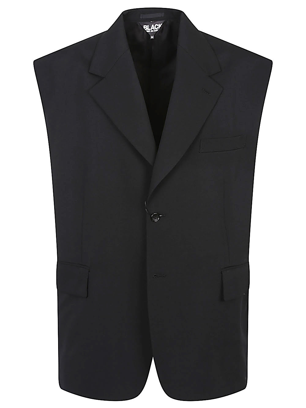 Wool sleeveless jacket