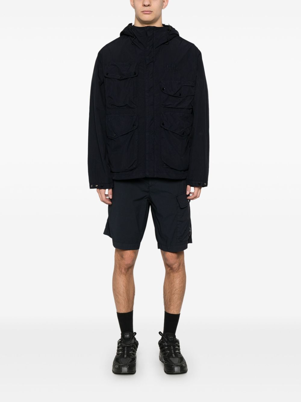 Logo cargo shorts