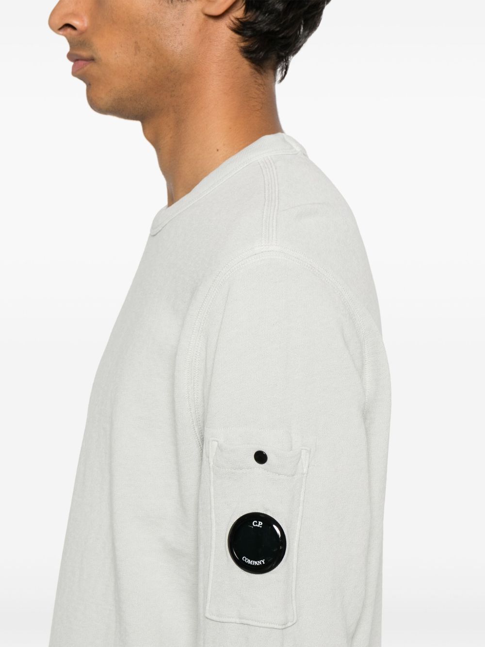 Logo cotton crewneck sweatshirt
