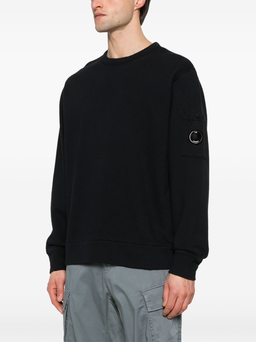 Logo cotton crewneck sweatshirt