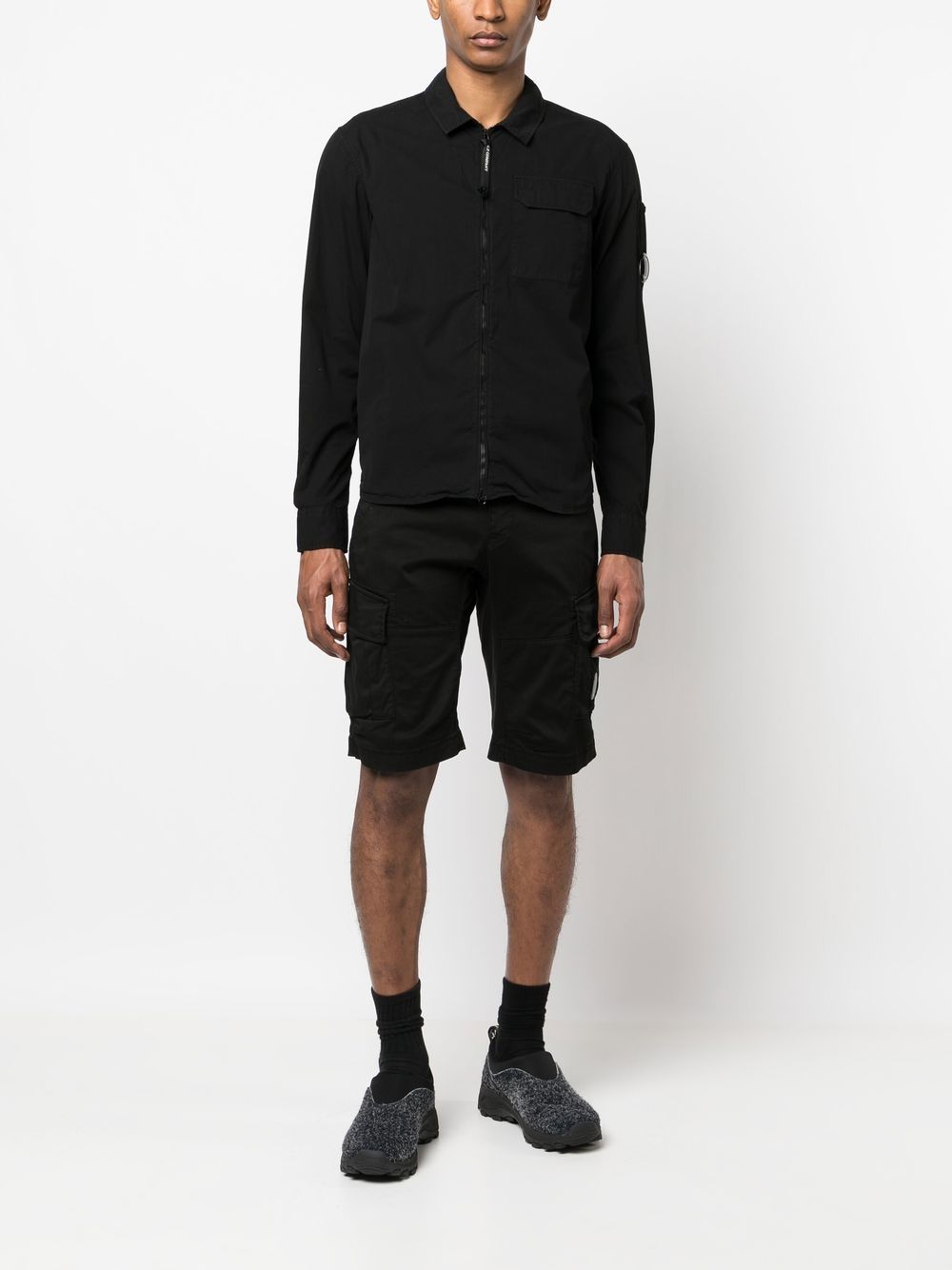 Cotton cargo shorts