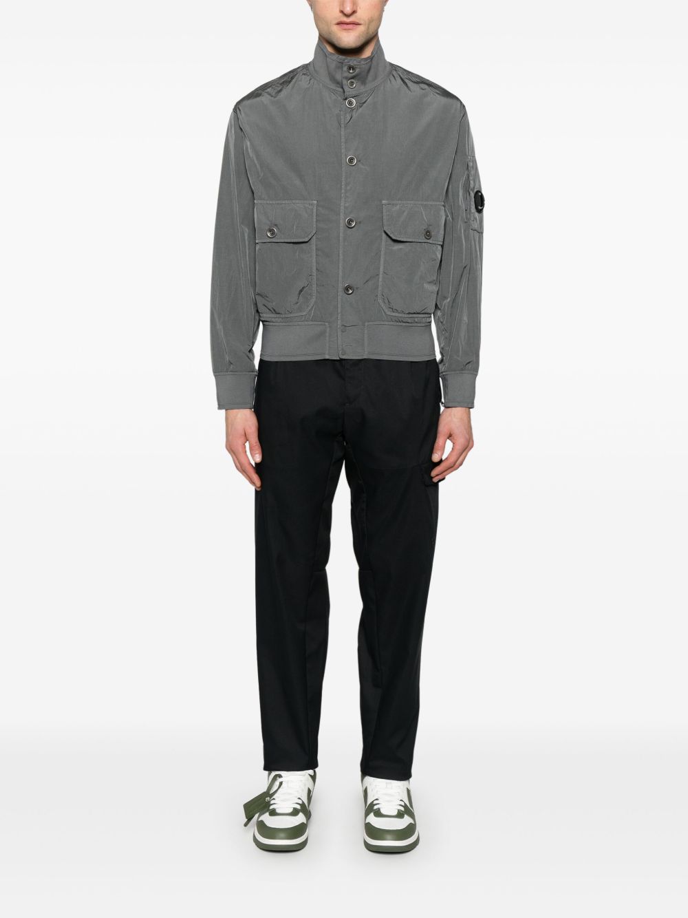 Chrome-r nylon jacket