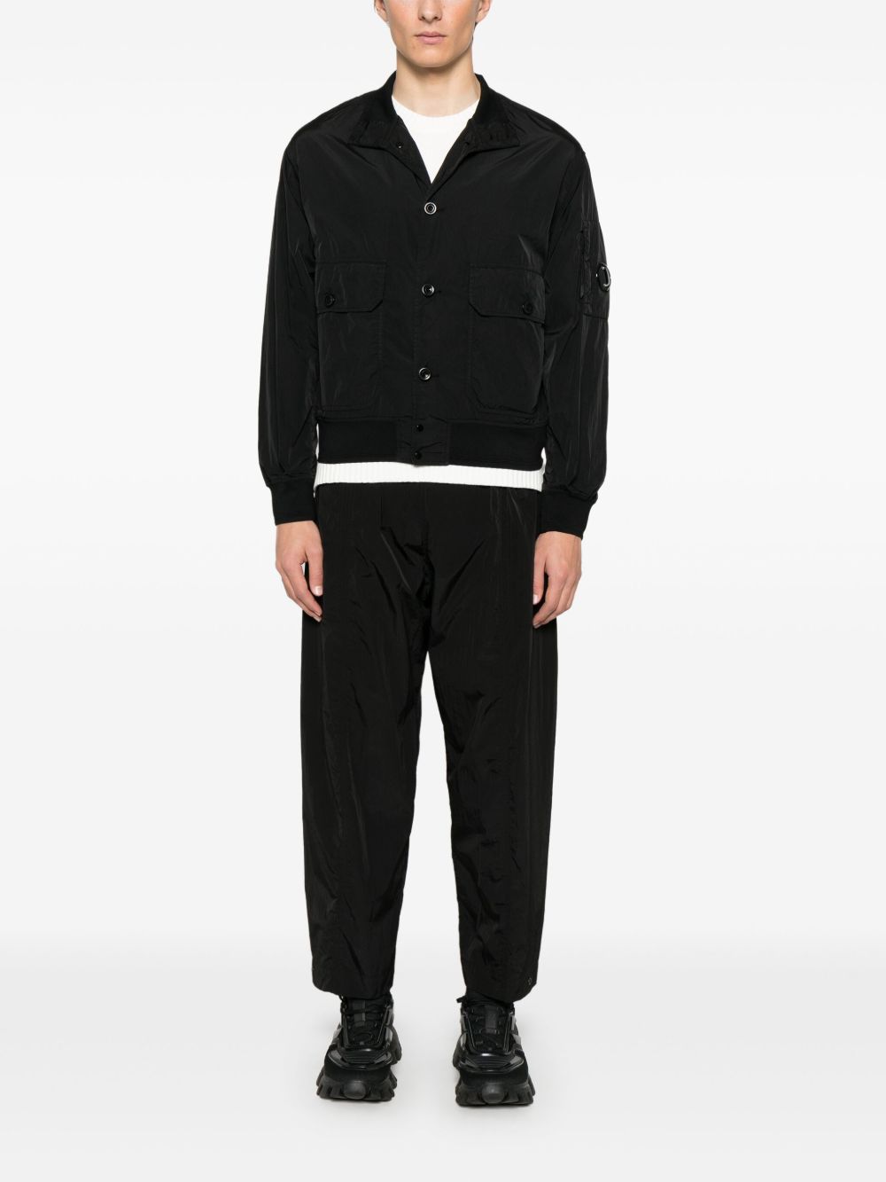 Chrome-r nylon jacket