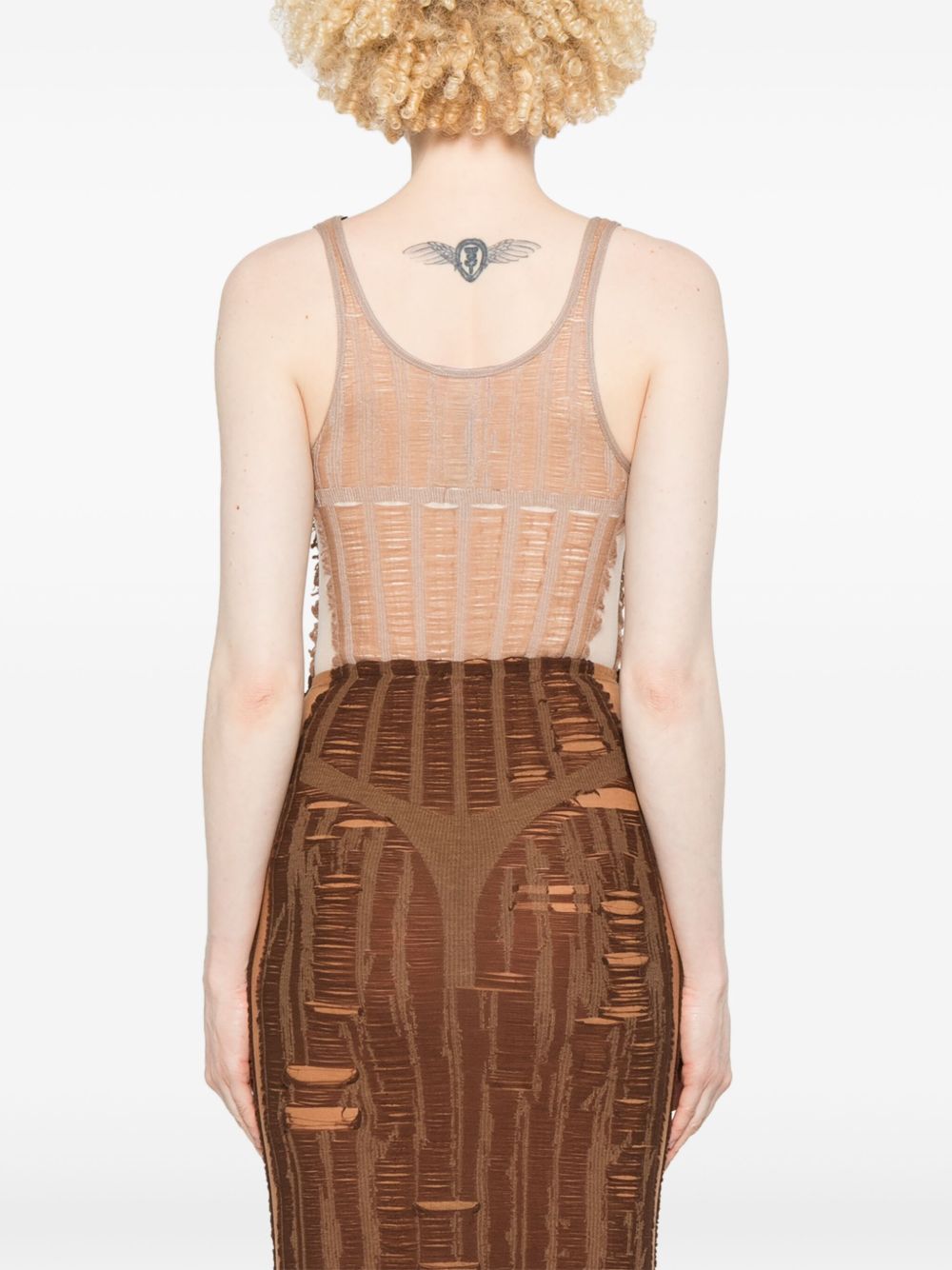 Cotton blend bodysuit