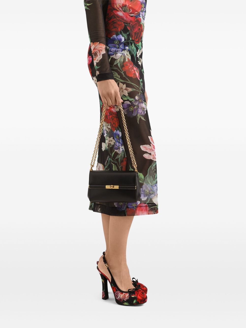 Marlene mini leather shoulder bag