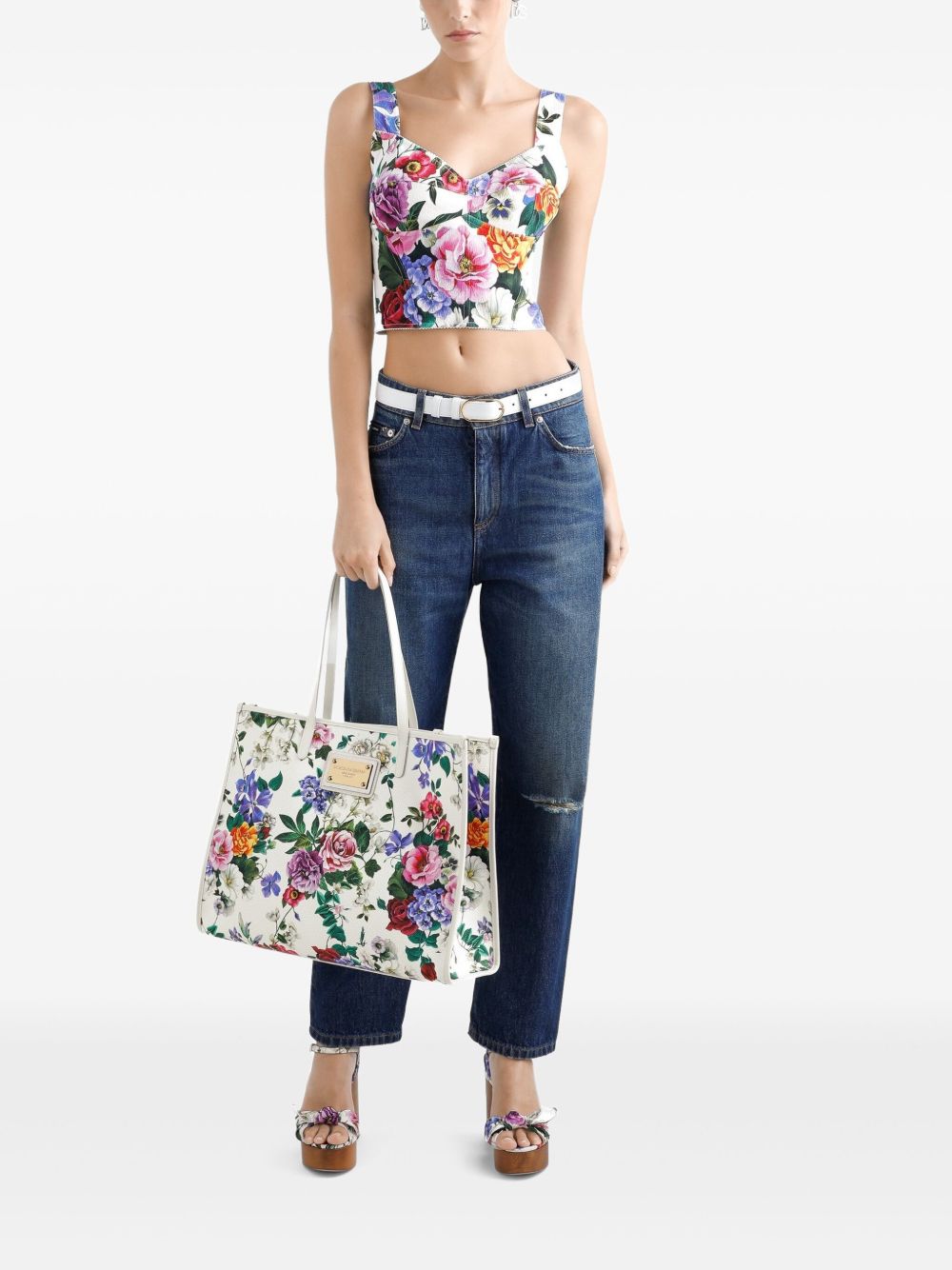 Large canvas tote bag