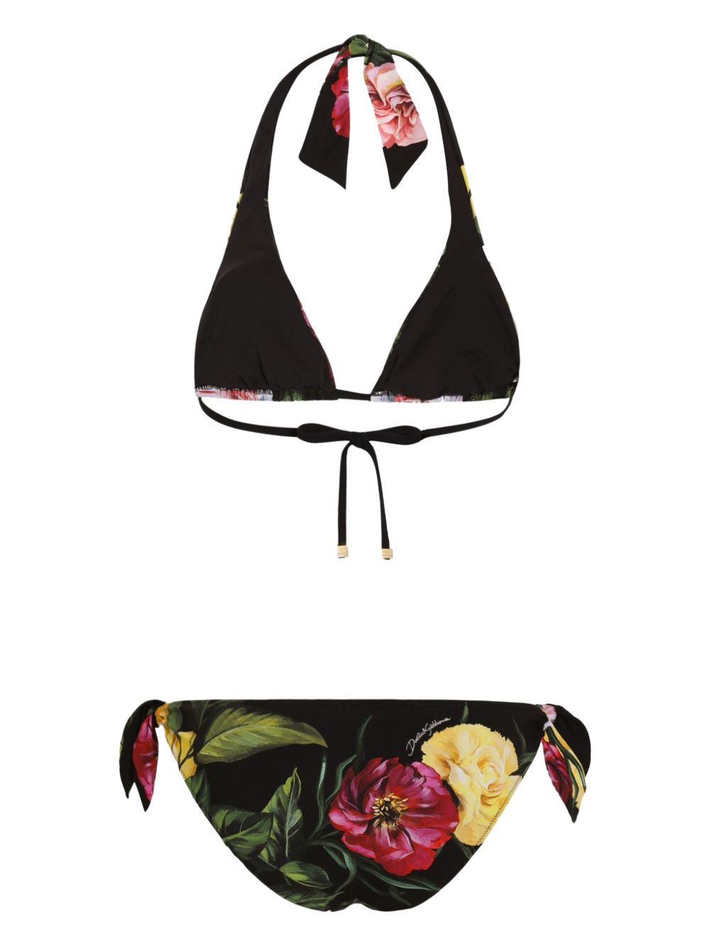 Printed bikini set