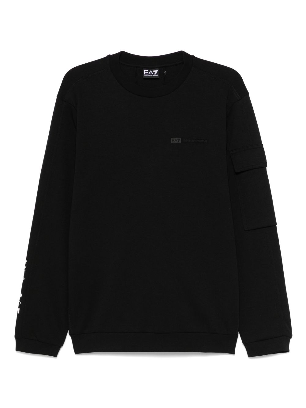Logo cotton crewneck sweatshirt
