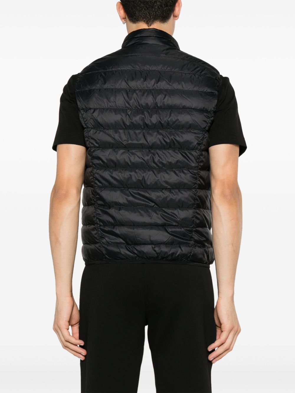 Logo down vest