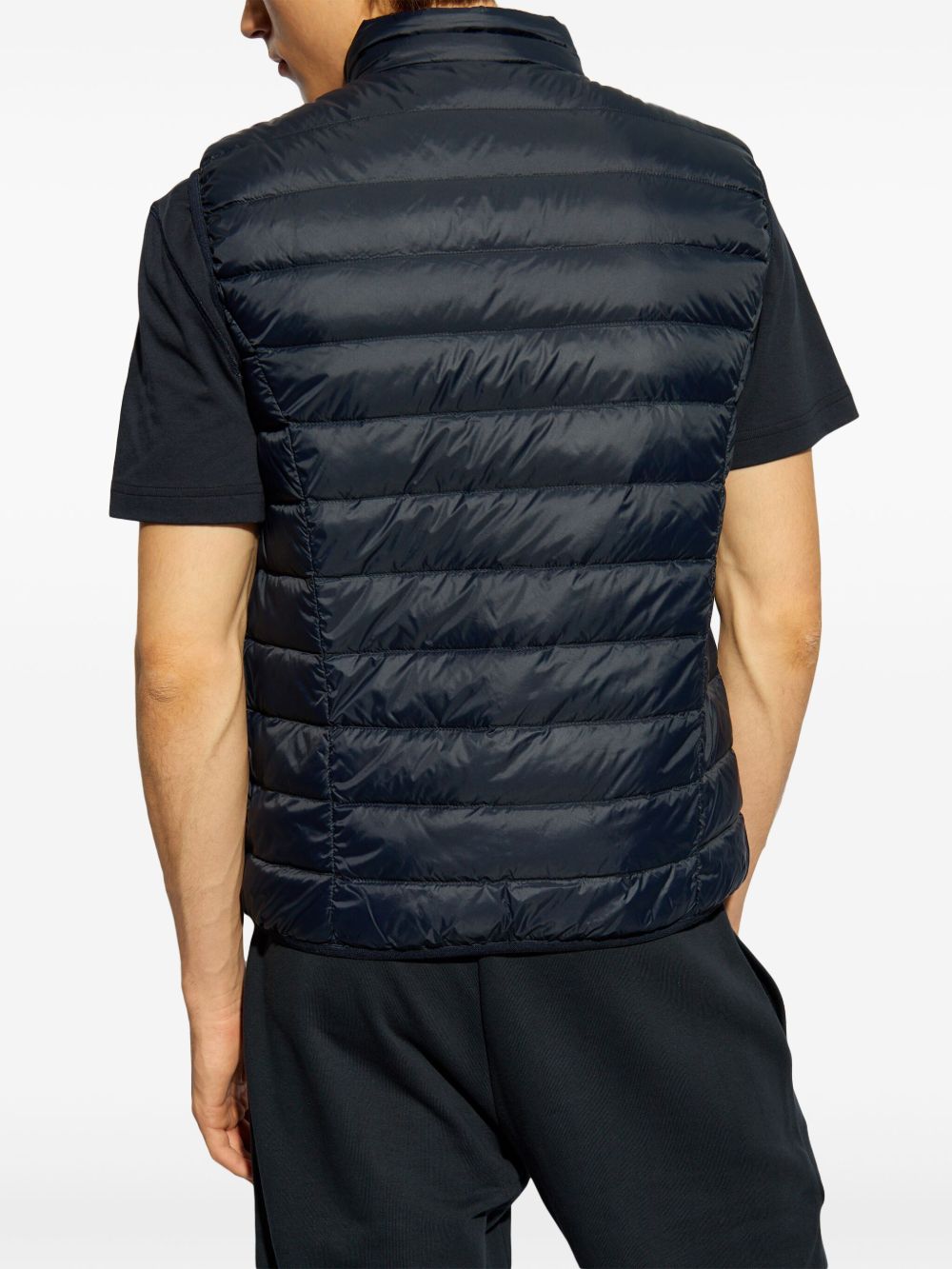 Logo down vest