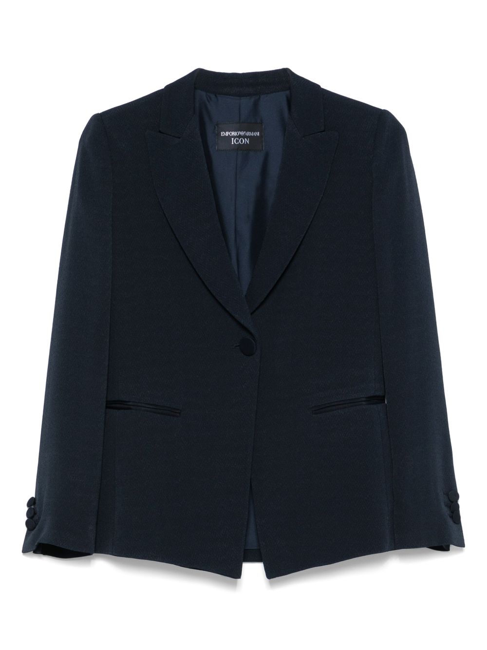 Single-breasted blazer jacket
