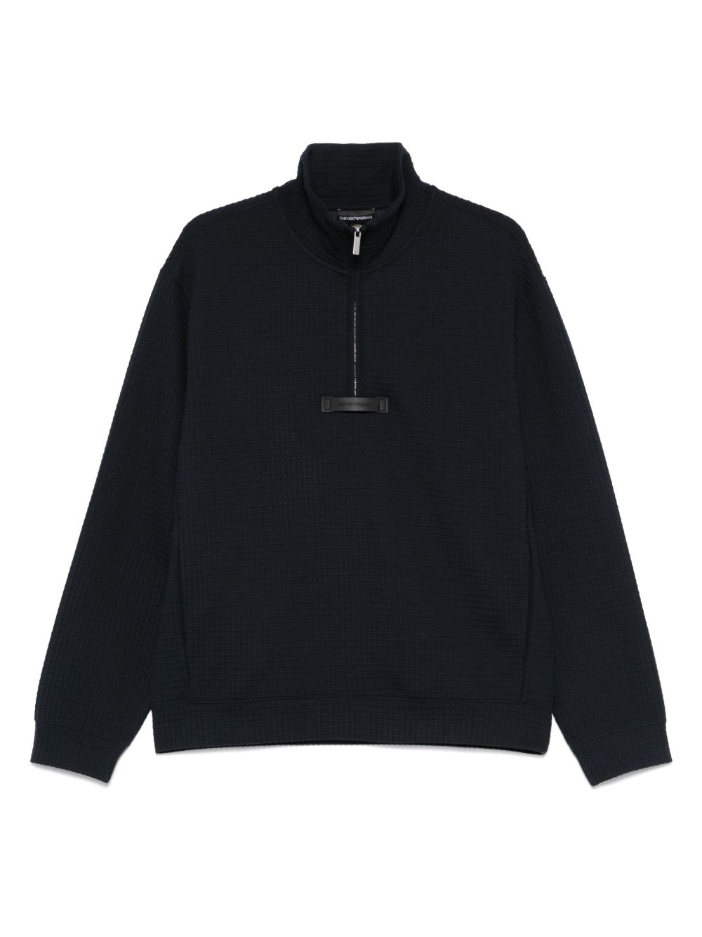 Half-zip sweatshirt