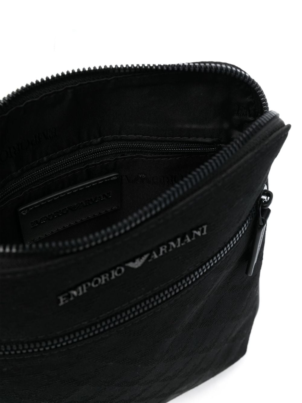 Allover logo crossbody bag
