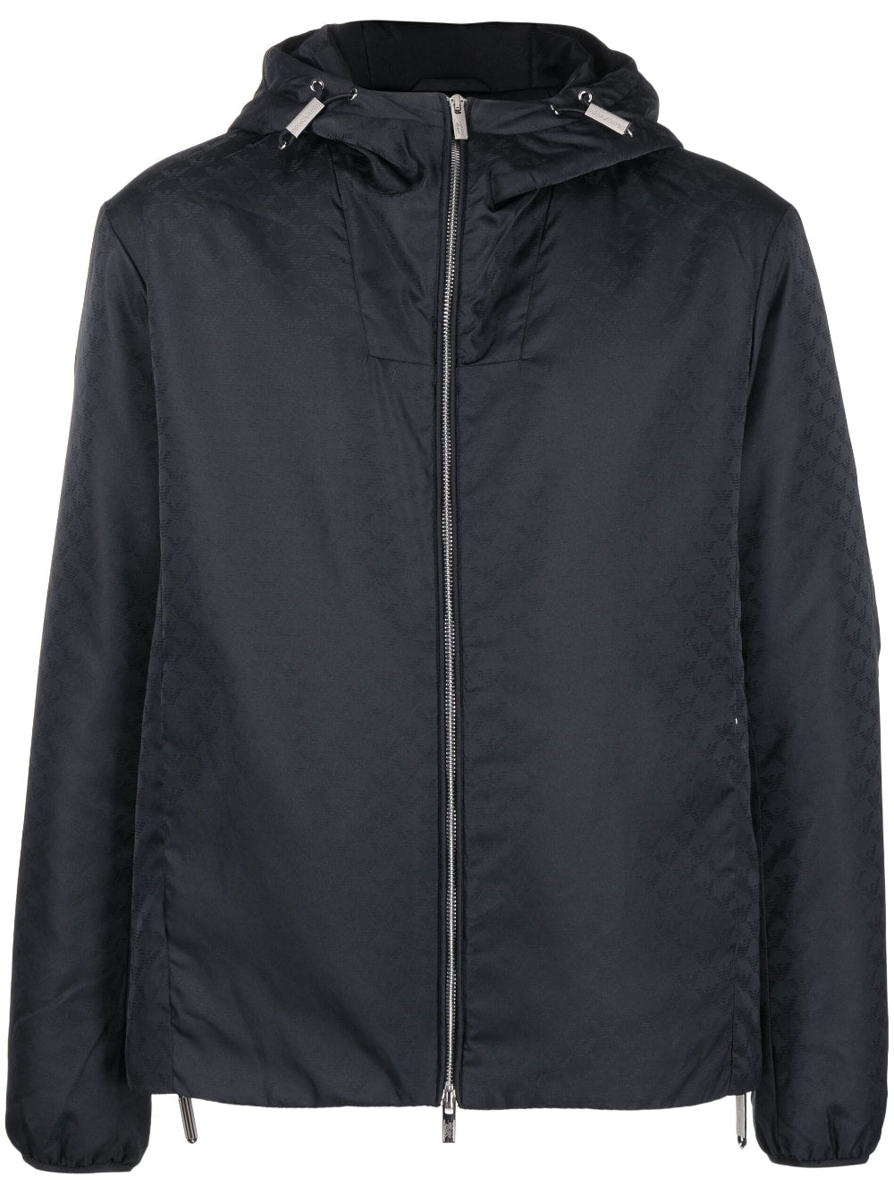 Allover logo blouson jacket