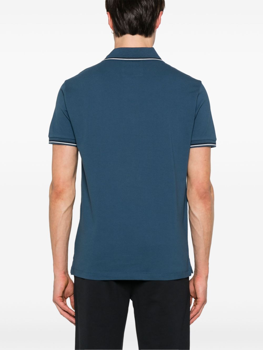 Logo cotton polo shirt