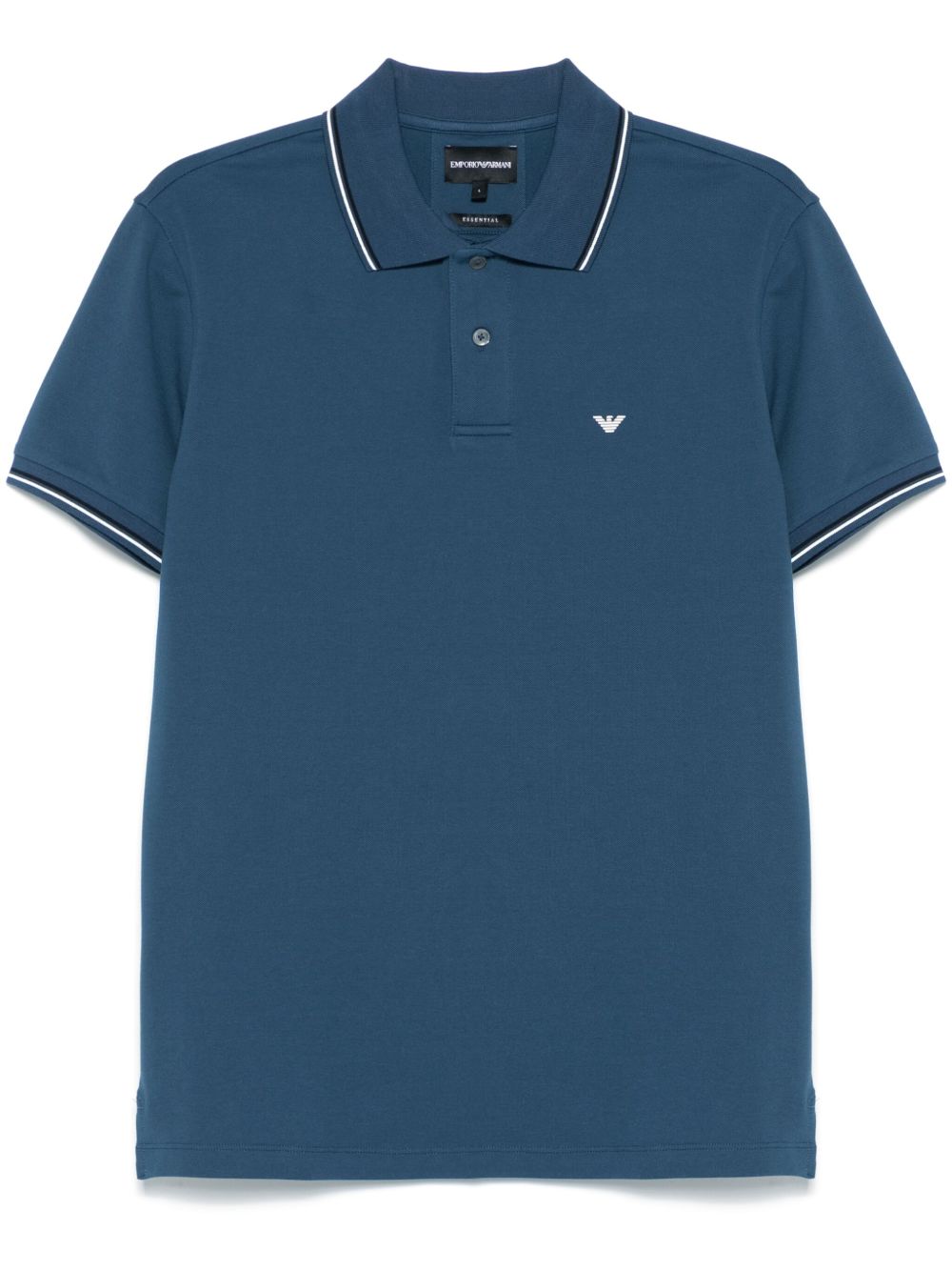 Logo cotton polo shirt