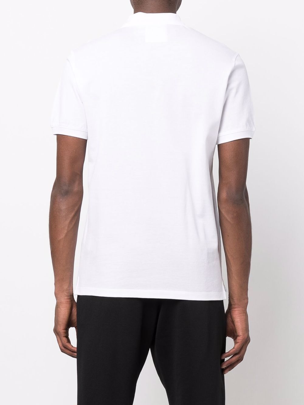 Logo cotton polo shirt