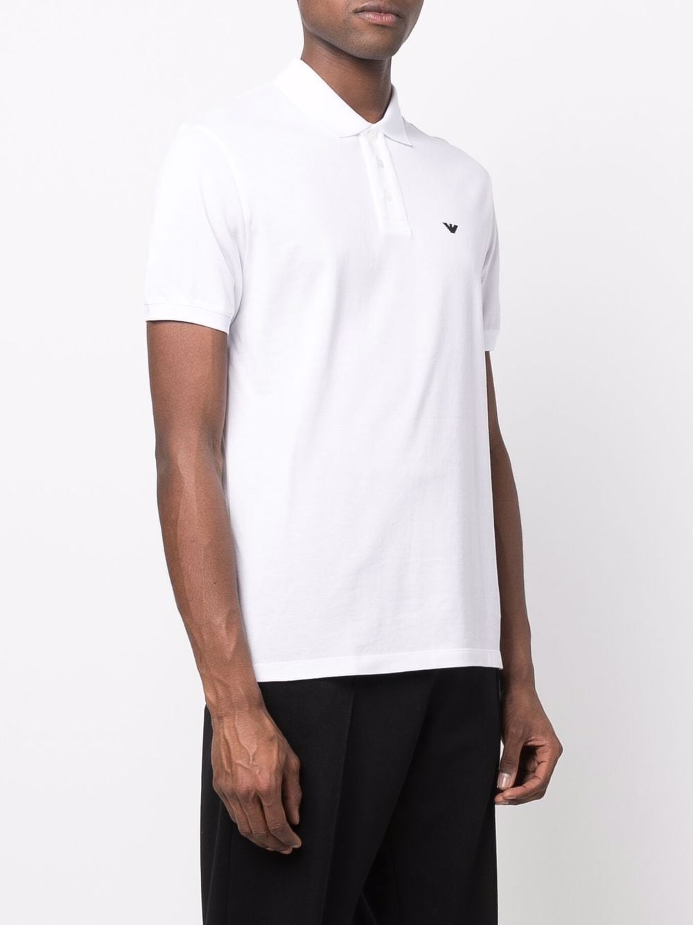 Logo cotton polo shirt