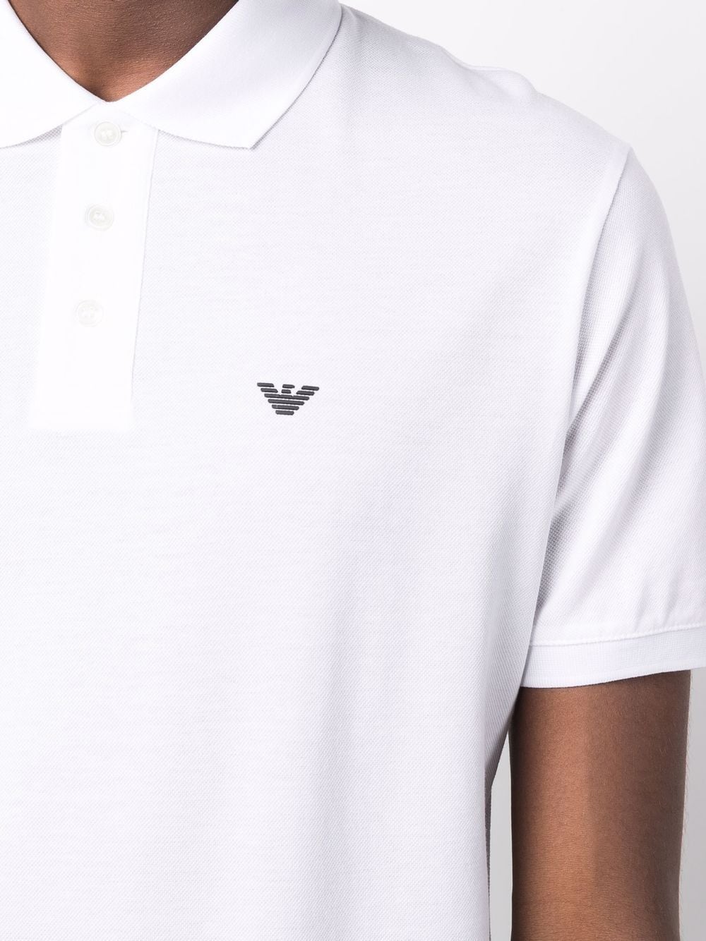 Logo cotton polo shirt