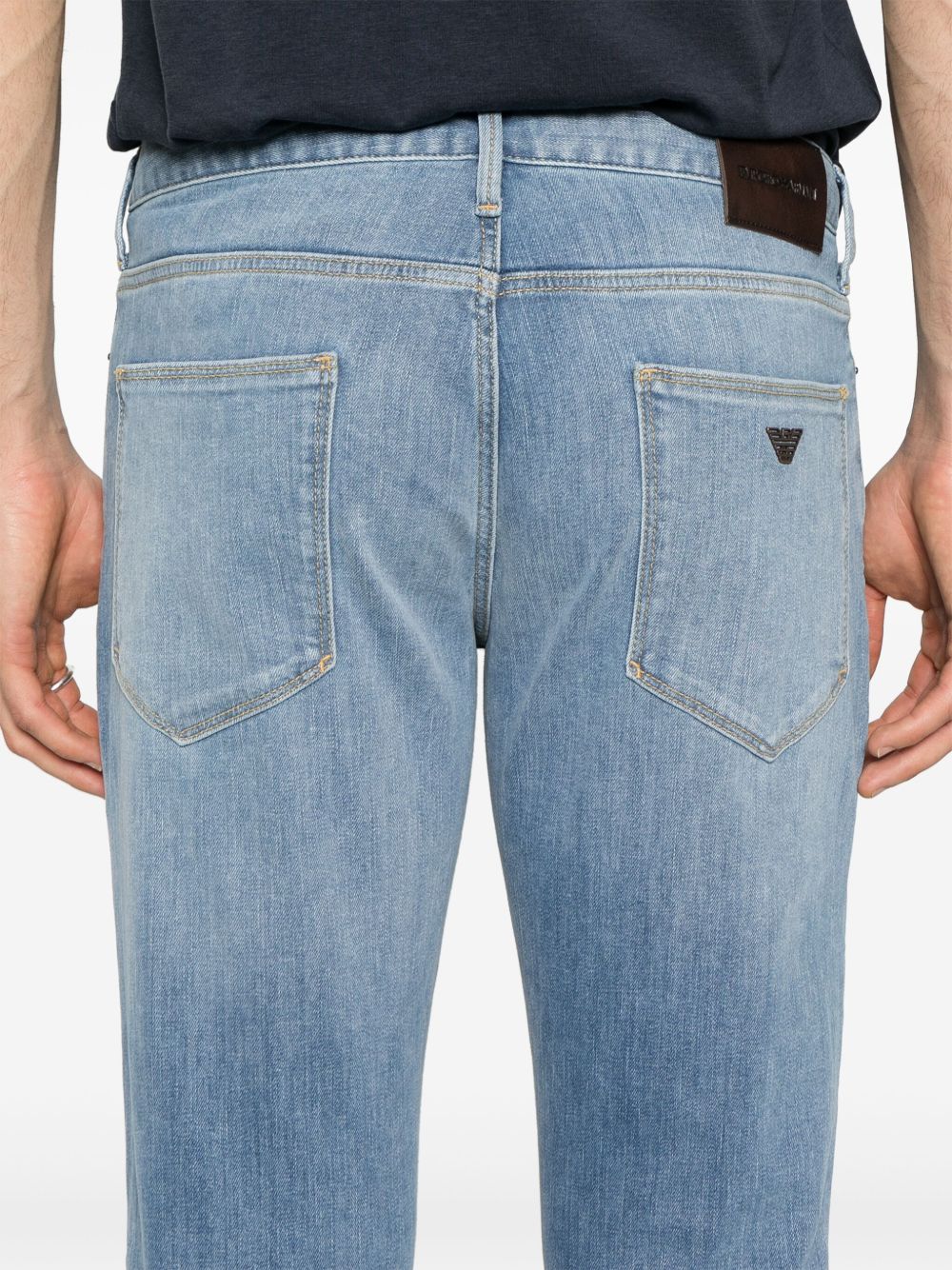 Denim cotton jeans