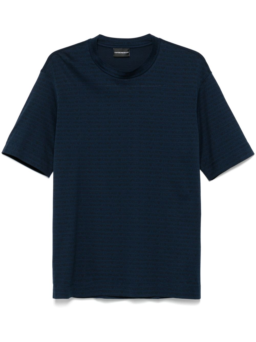 Allover logo cotton t-shirt