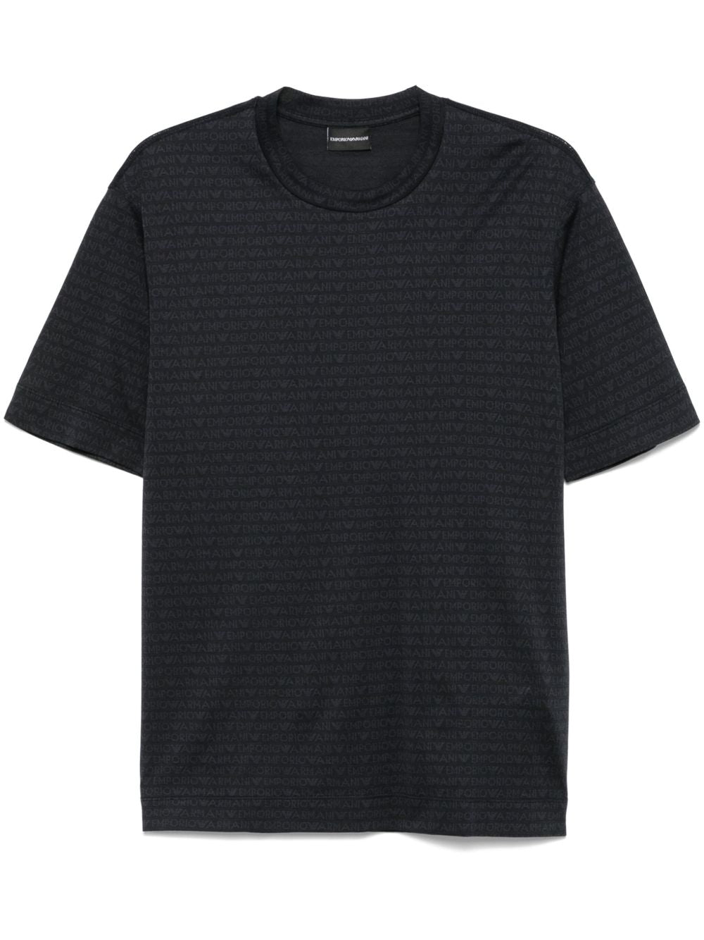 Allover logo cotton t-shirt