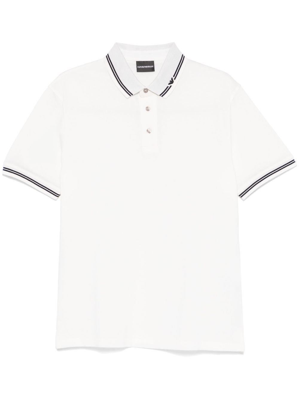 Logo cotton polo shirt