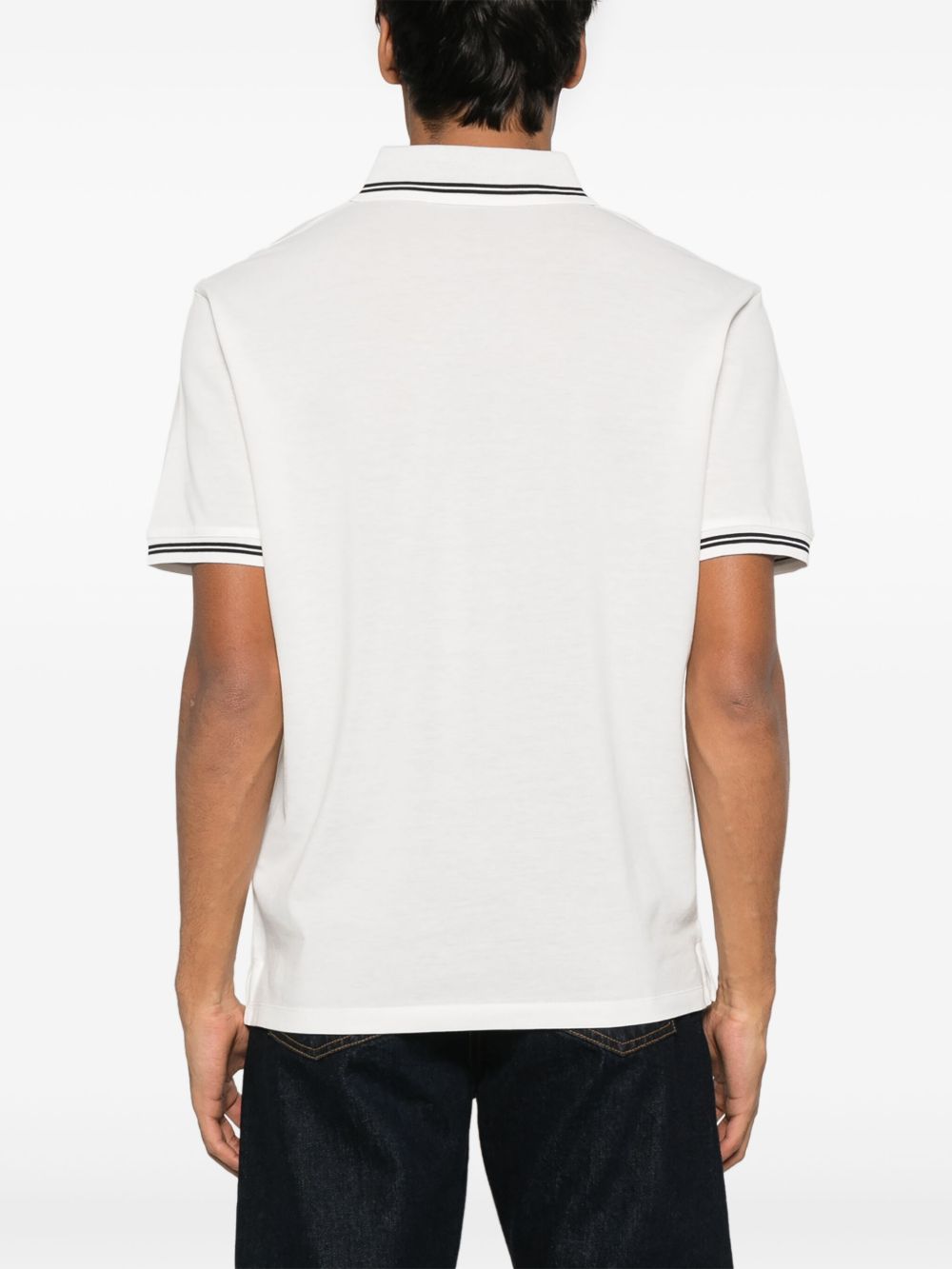 Logo cotton polo shirt