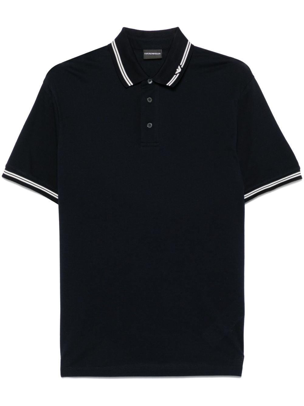 Logo cotton polo shirt