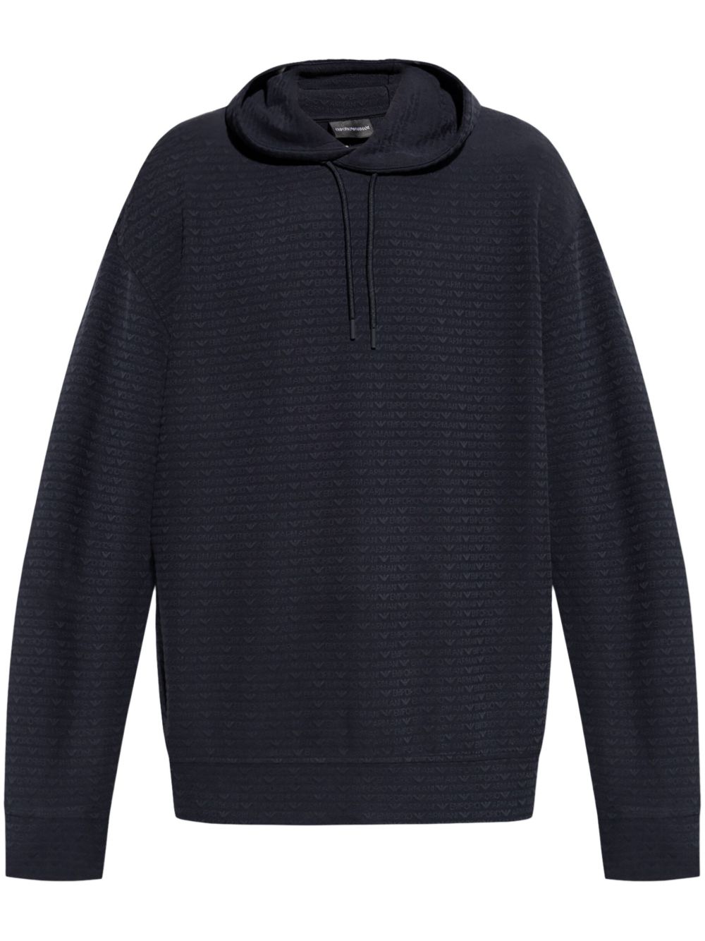 Allover logo hoodie