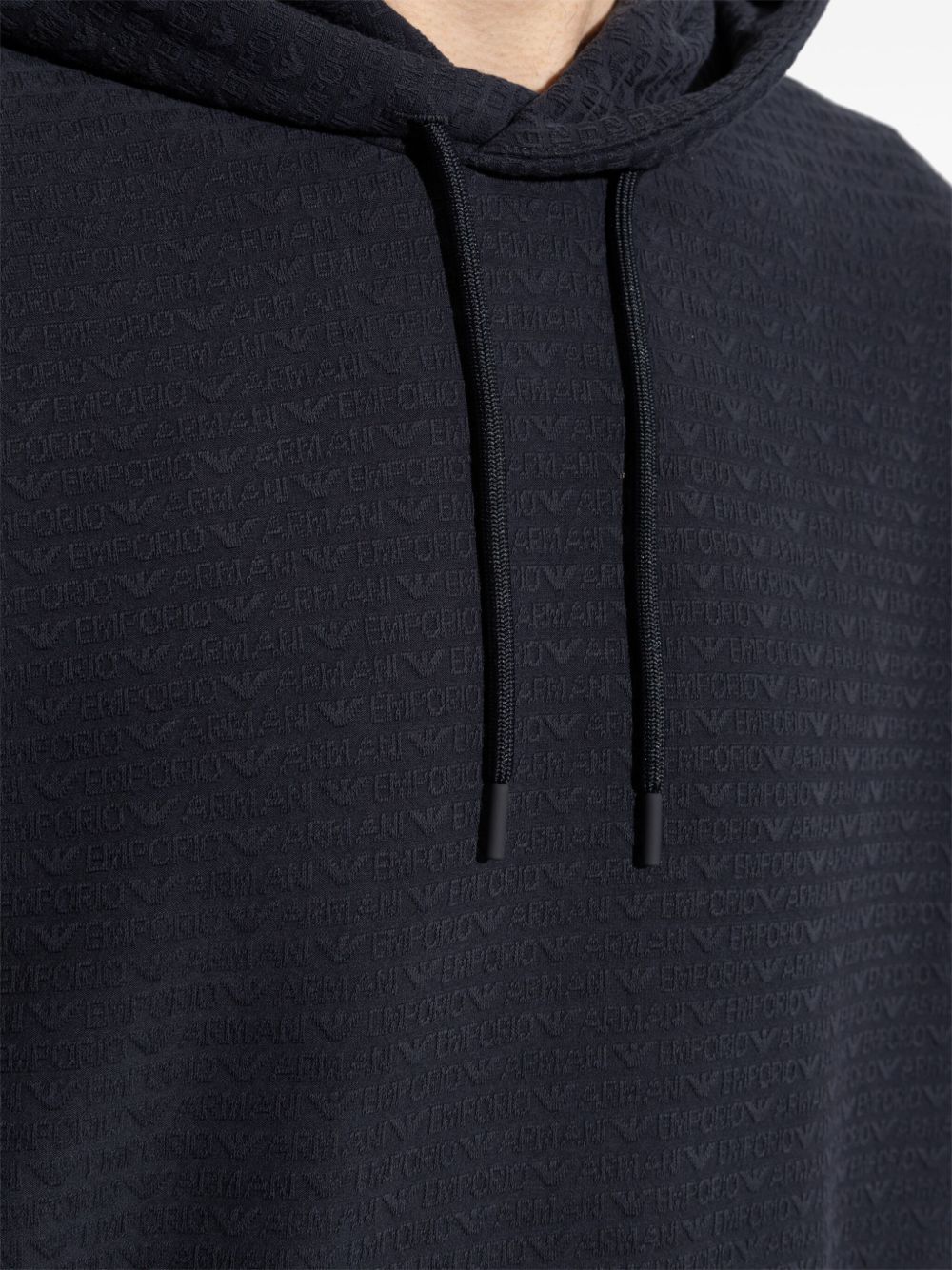 Allover logo hoodie